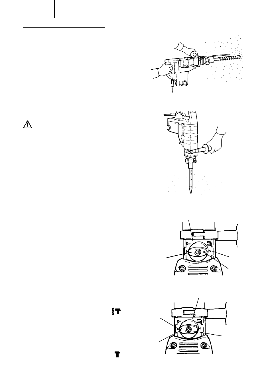 Modo de utilización | Hitachi DH 40FB User Manual | Page 46 / 60