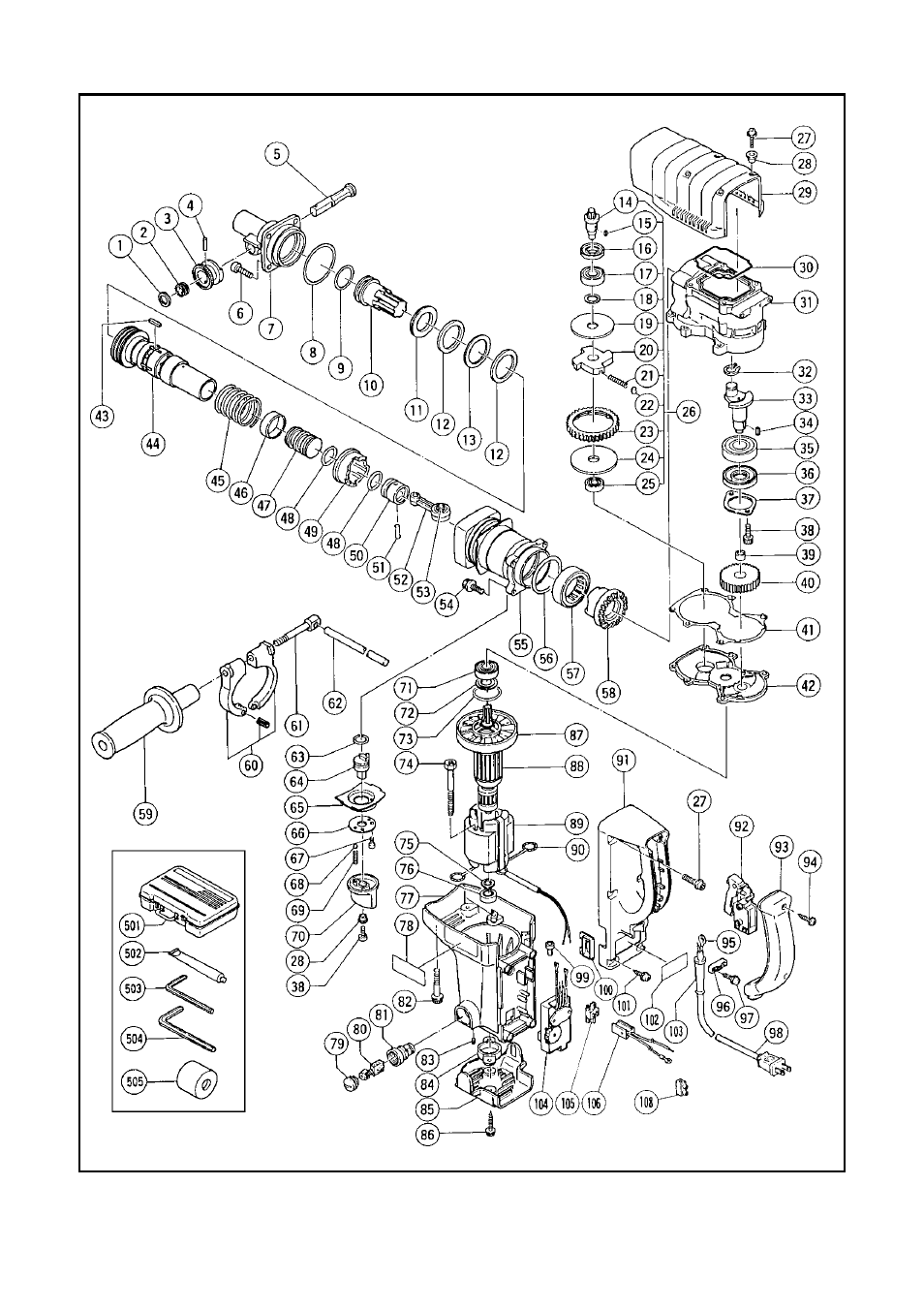 Hitachi DH 40FB User Manual | Page 54 / 60