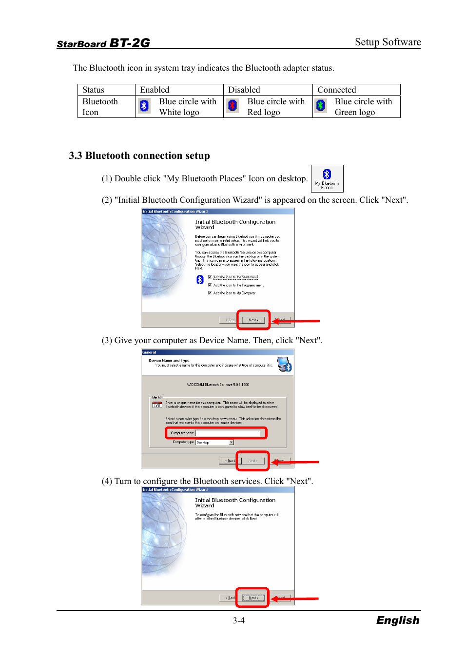Bt-2g | Hitachi StarBoard BT2G-061101 User Manual | Page 26 / 40