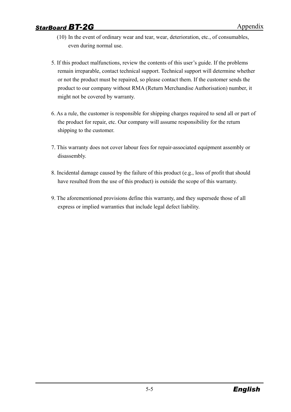 Bt-2g | Hitachi StarBoard BT2G-061101 User Manual | Page 37 / 40