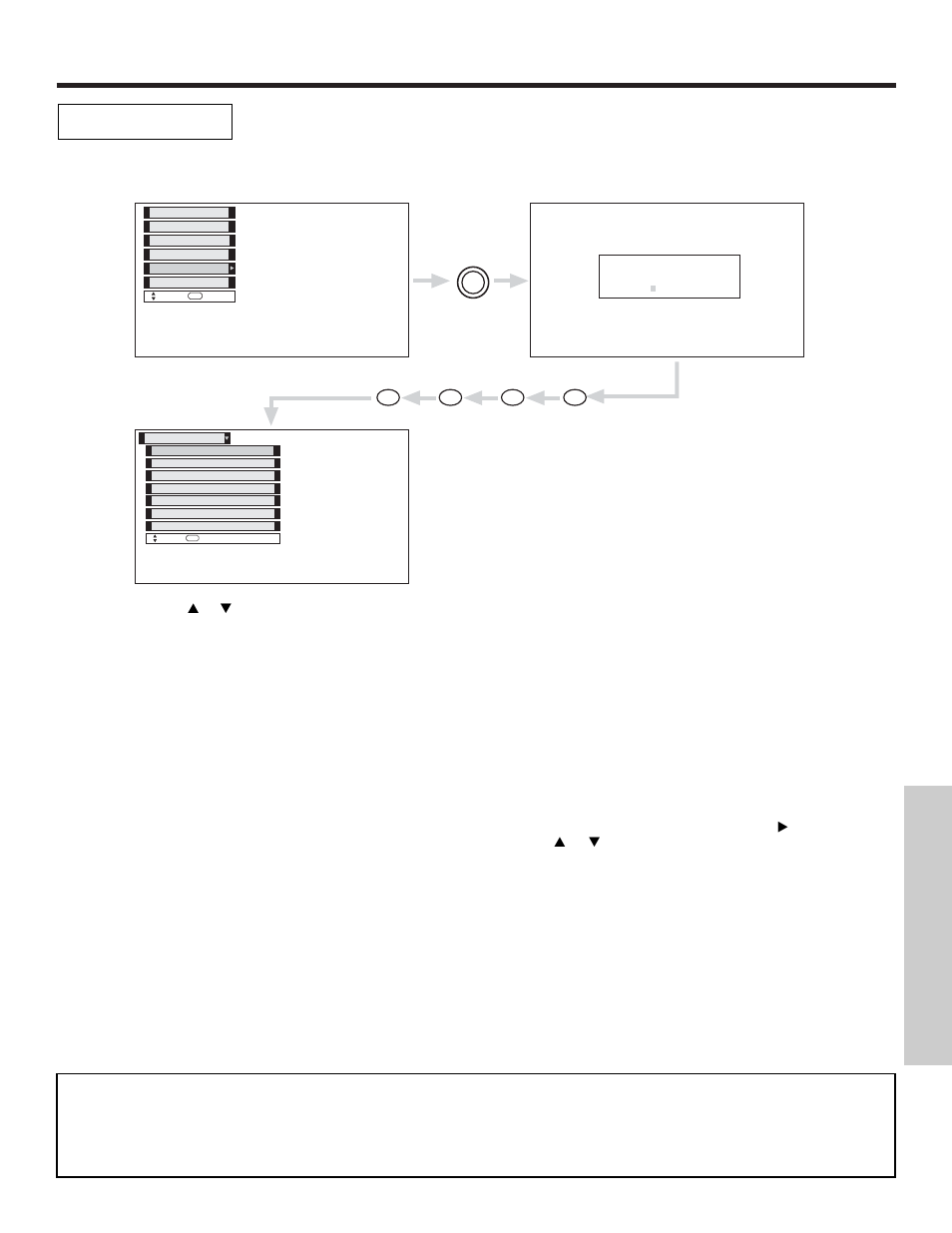 Locks, On-screen displa y | Hitachi 42HDT50 User Manual | Page 53 / 84
