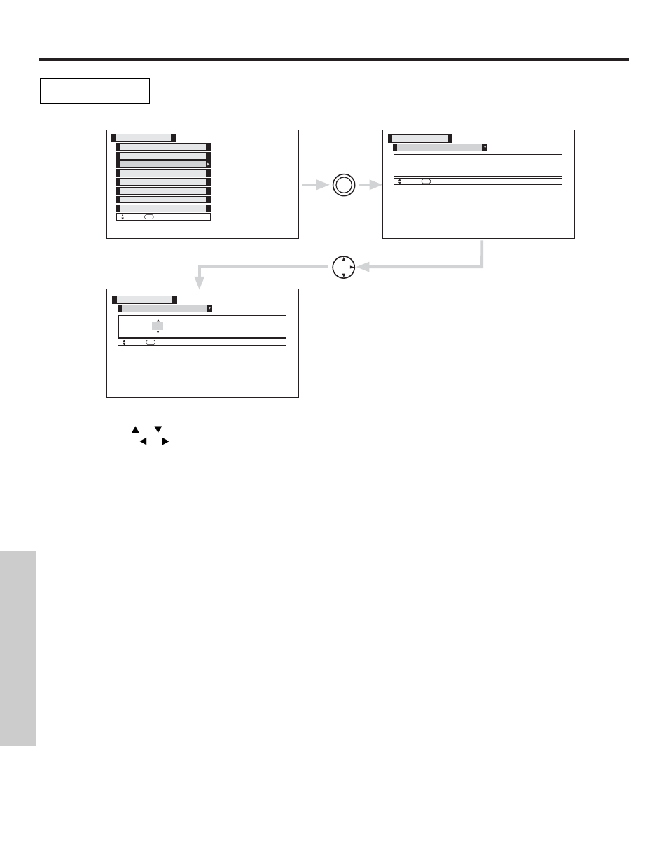 Setup, On-screen displa y | Hitachi 42HDT50 User Manual | Page 60 / 84