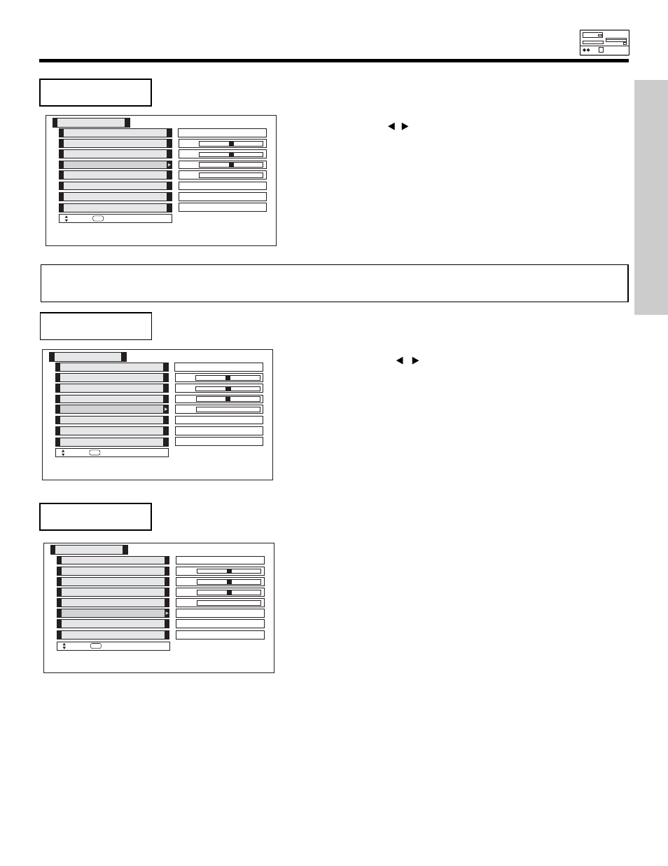 Rgb on screen display, Using the rgb input | Hitachi 42HDT50 User Manual | Page 73 / 84