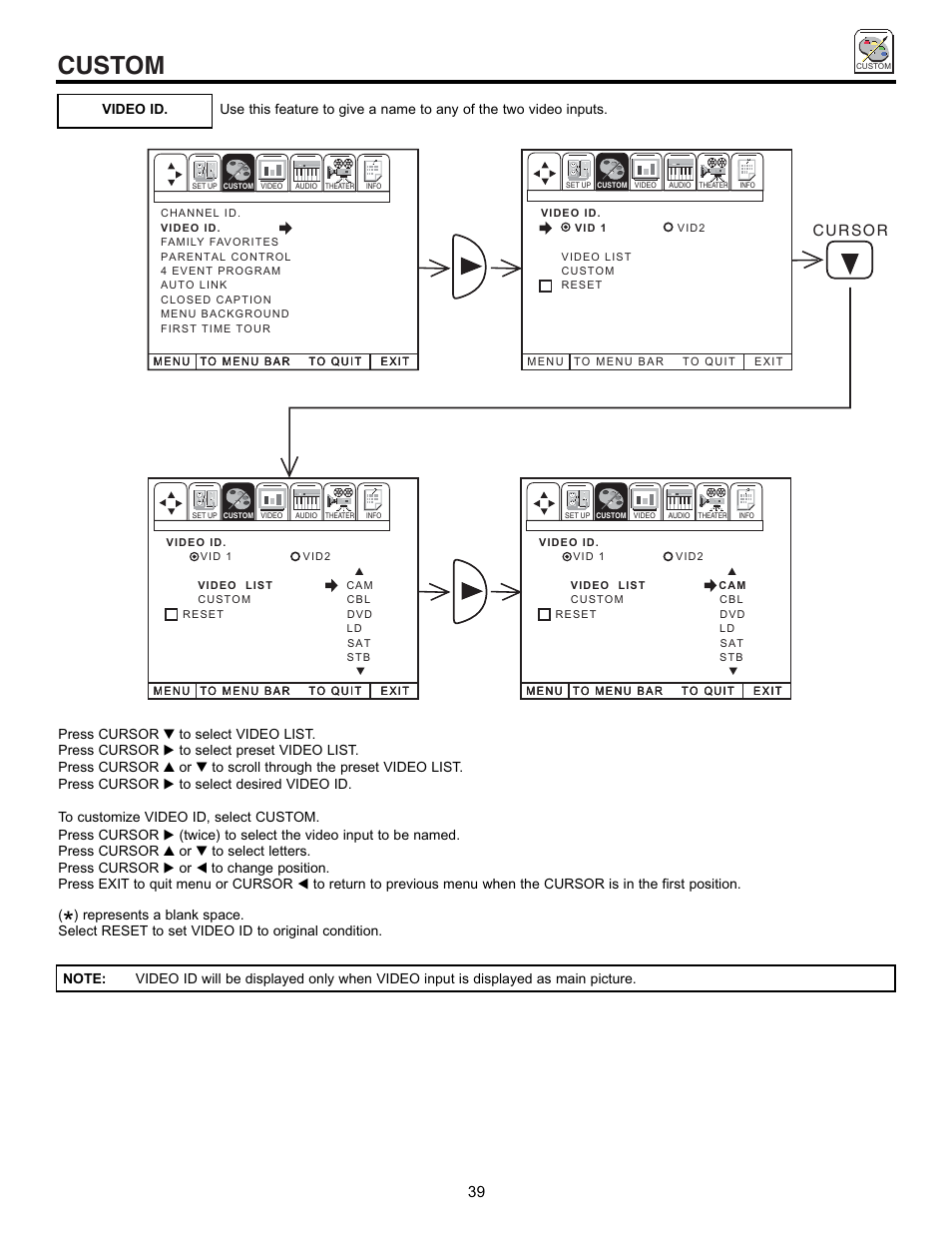 Custom | Hitachi 50EX01B User Manual | Page 39 / 60