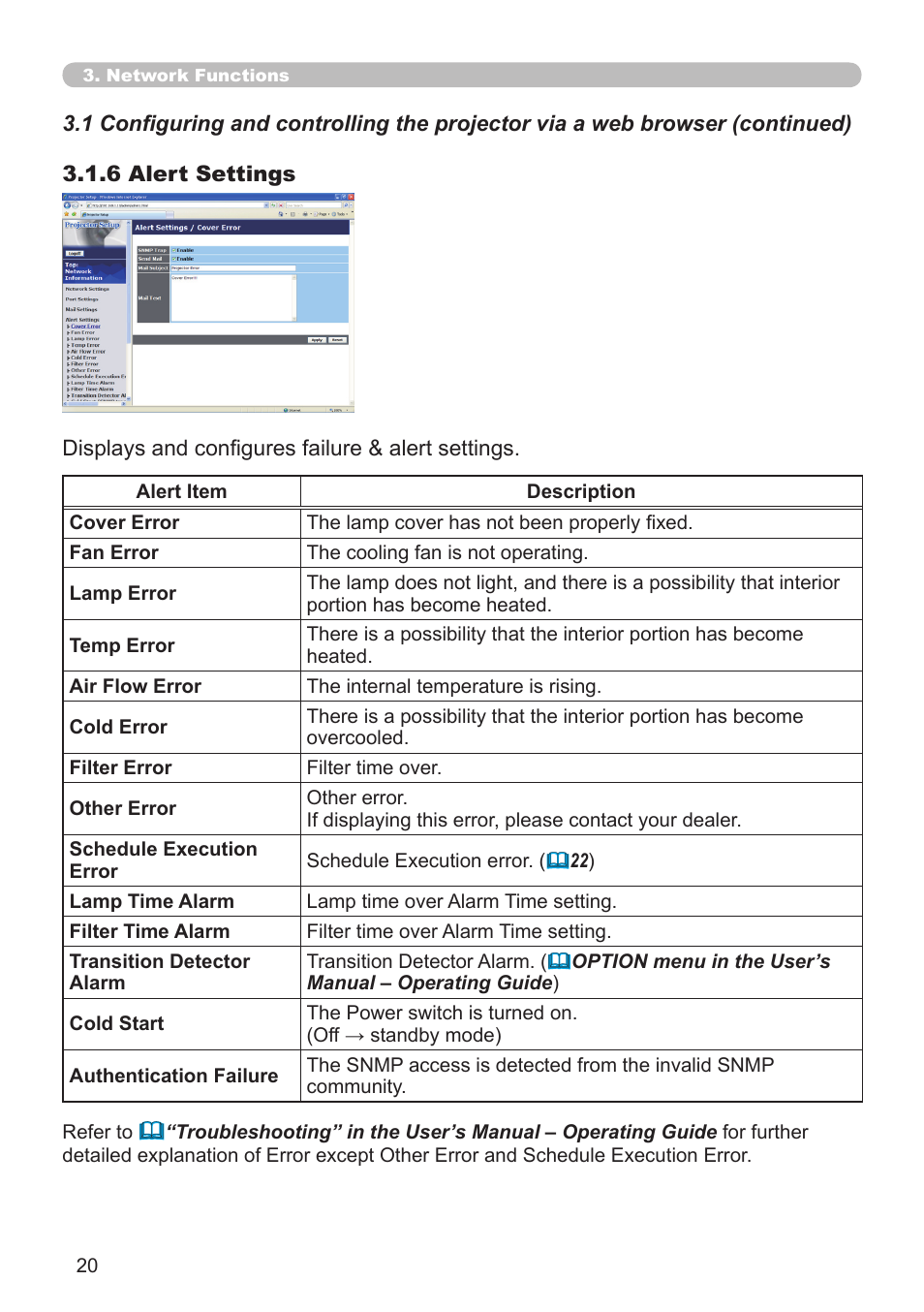 Hitachi CP-X2510N User Manual | Page 20 / 52