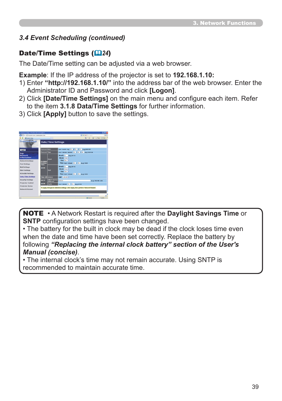 Hitachi CP-X2510N User Manual | Page 39 / 52