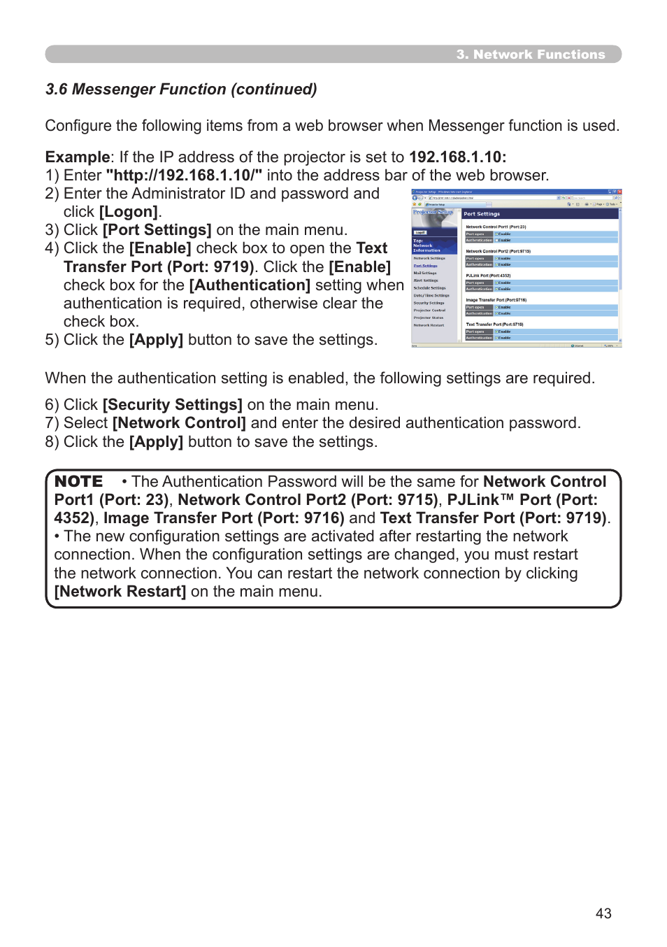 Hitachi CP-X2510N User Manual | Page 43 / 52