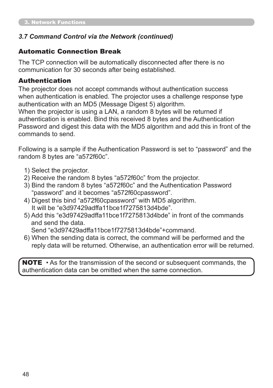 Hitachi CP-X2510N User Manual | Page 48 / 52