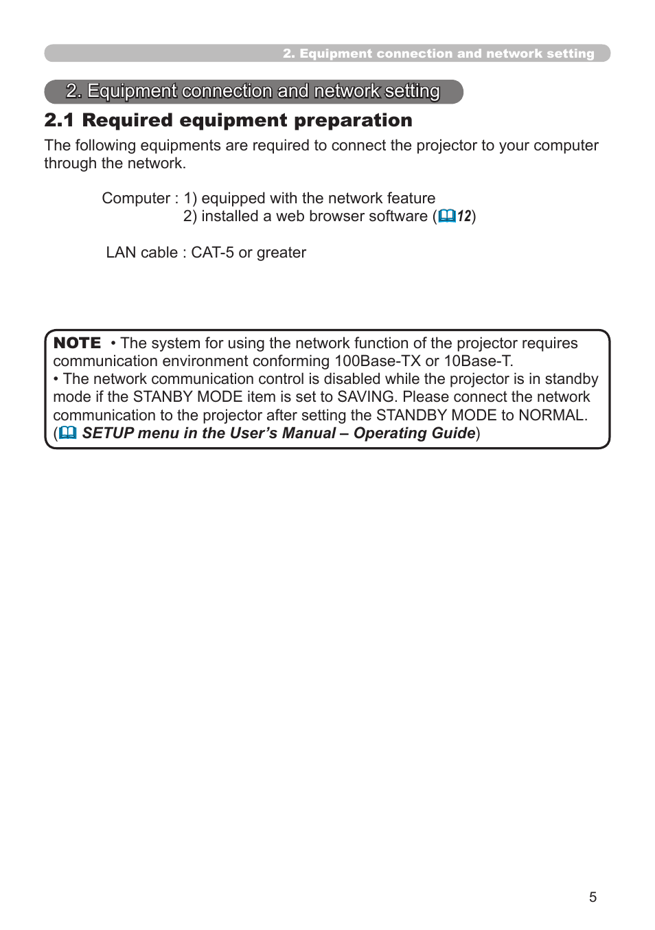 Hitachi CP-X2510N User Manual | Page 5 / 52