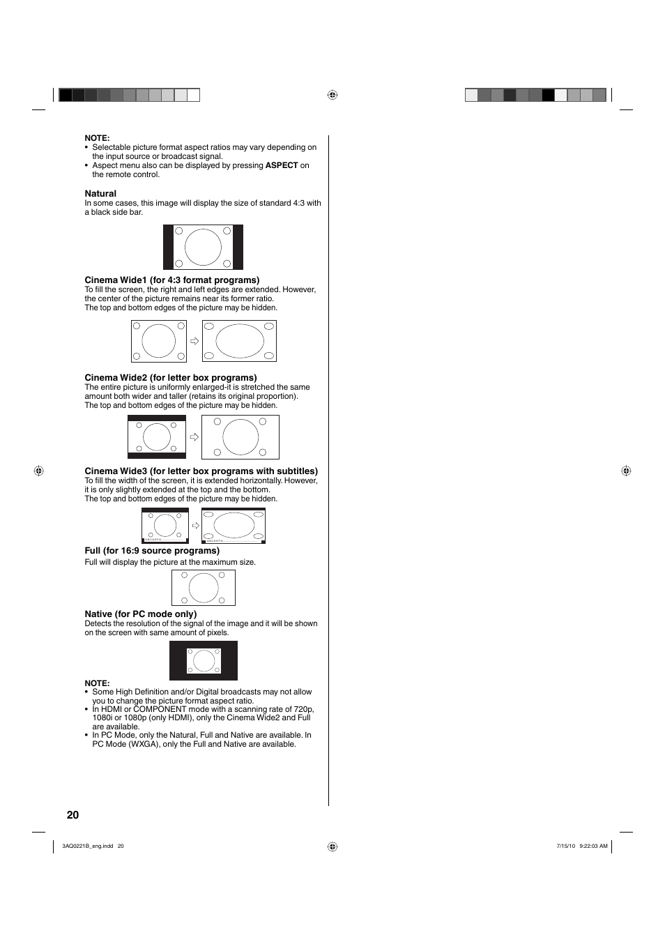 Hitachi LE19S314 User Manual | Page 20 / 27