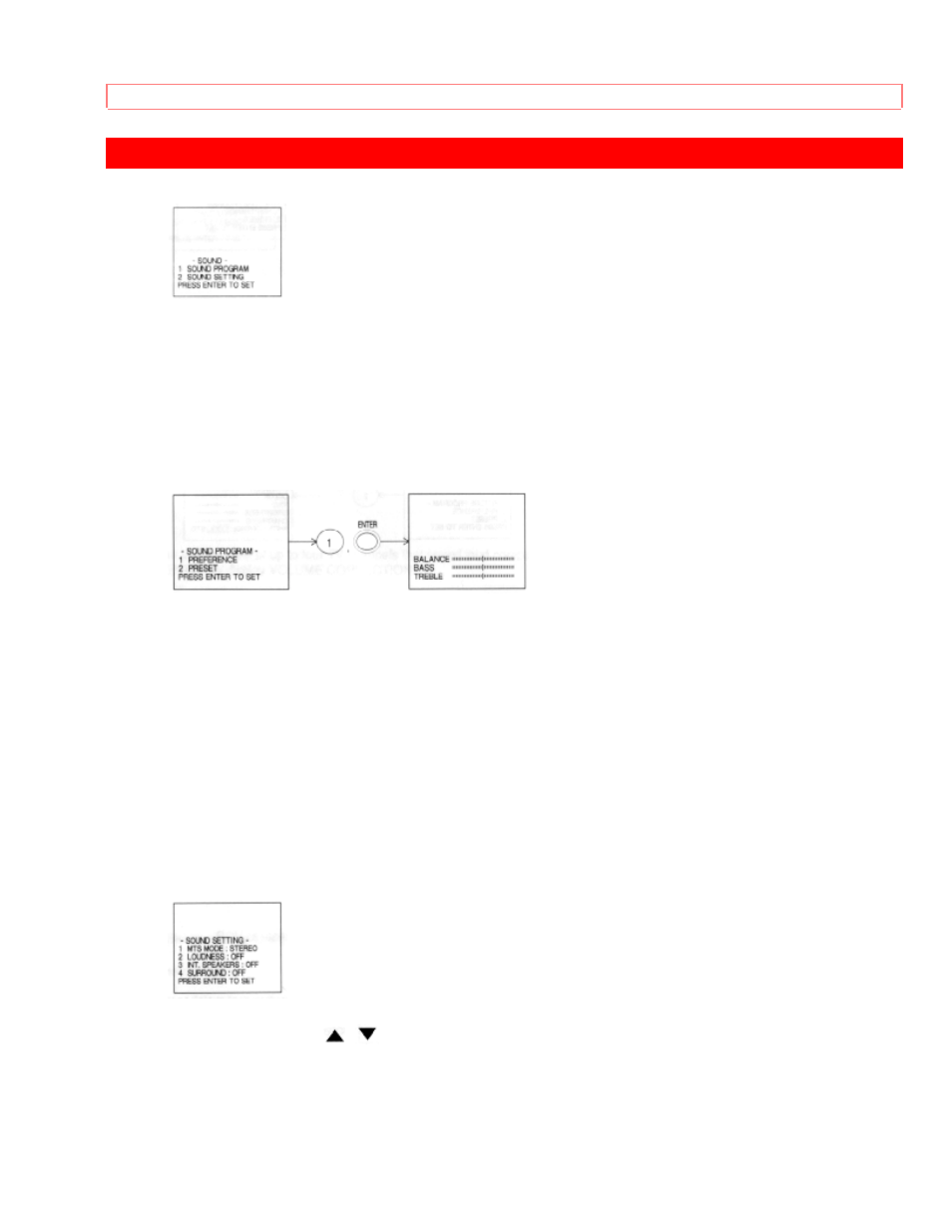 Sound- functions | Hitachi 27CX0B User Manual | Page 25 / 38