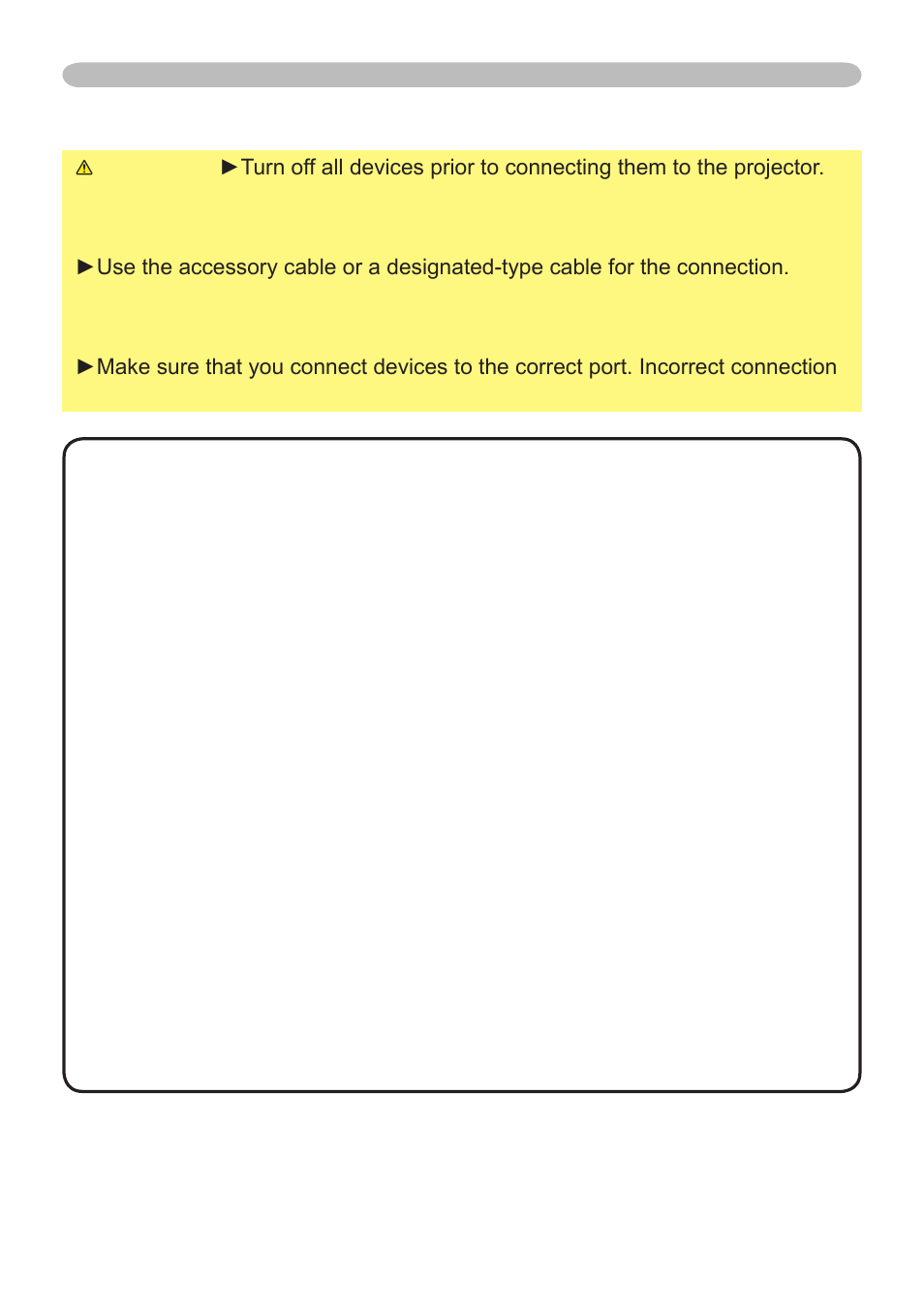 Connecting your devices | Hitachi CP-X265 User Manual | Page 11 / 66
