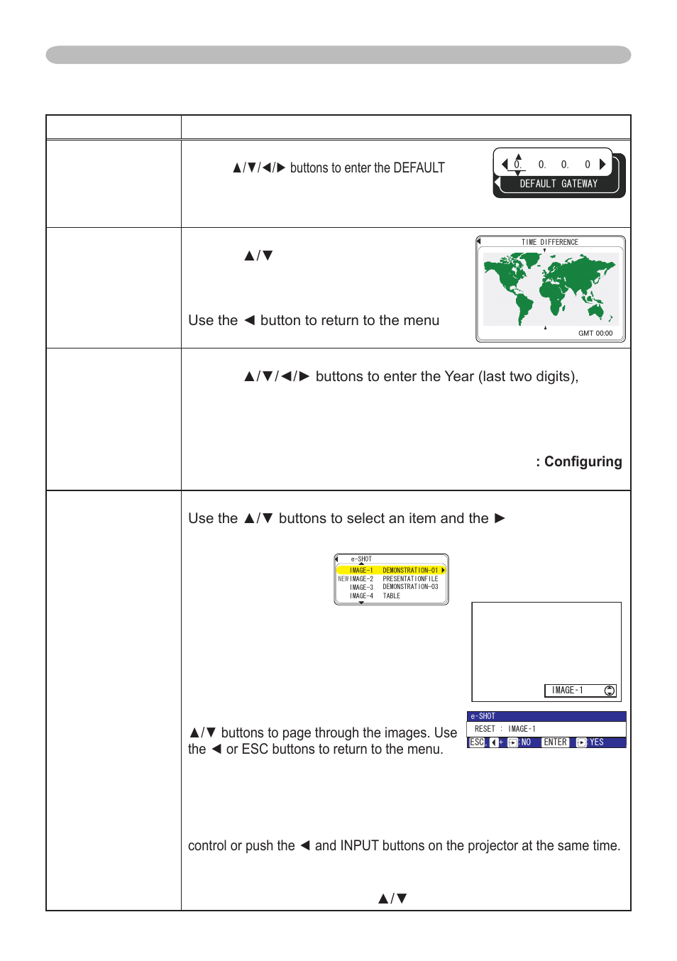 Network menu (continued) | Hitachi CP-X265 User Manual | Page 51 / 66