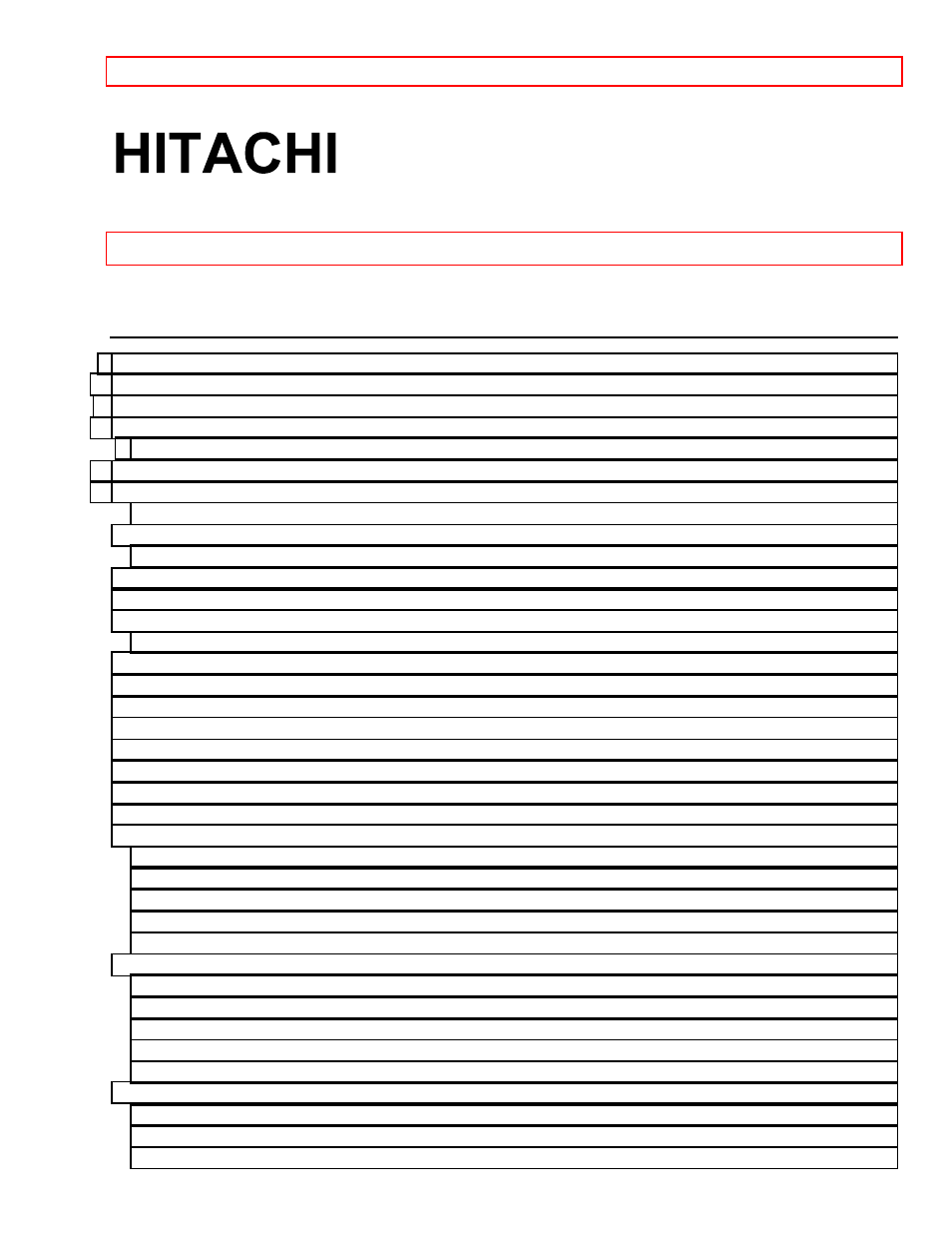 Hitachi 60EX38B User Manual | 37 pages
