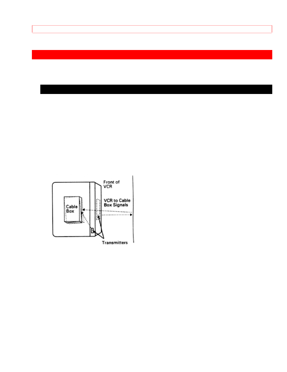 Advanced operations (cable box hookups), Hooking up to a cable box, Position cable box a. basic hookup | Hitachi VT-M284A User Manual | Page 45 / 55