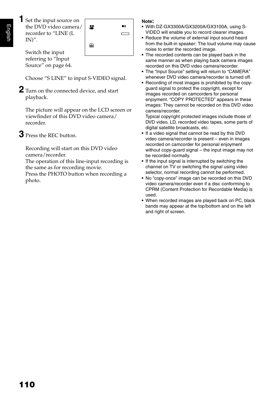 Hitachi DZ-B35A User Manual | Page 110 / 167