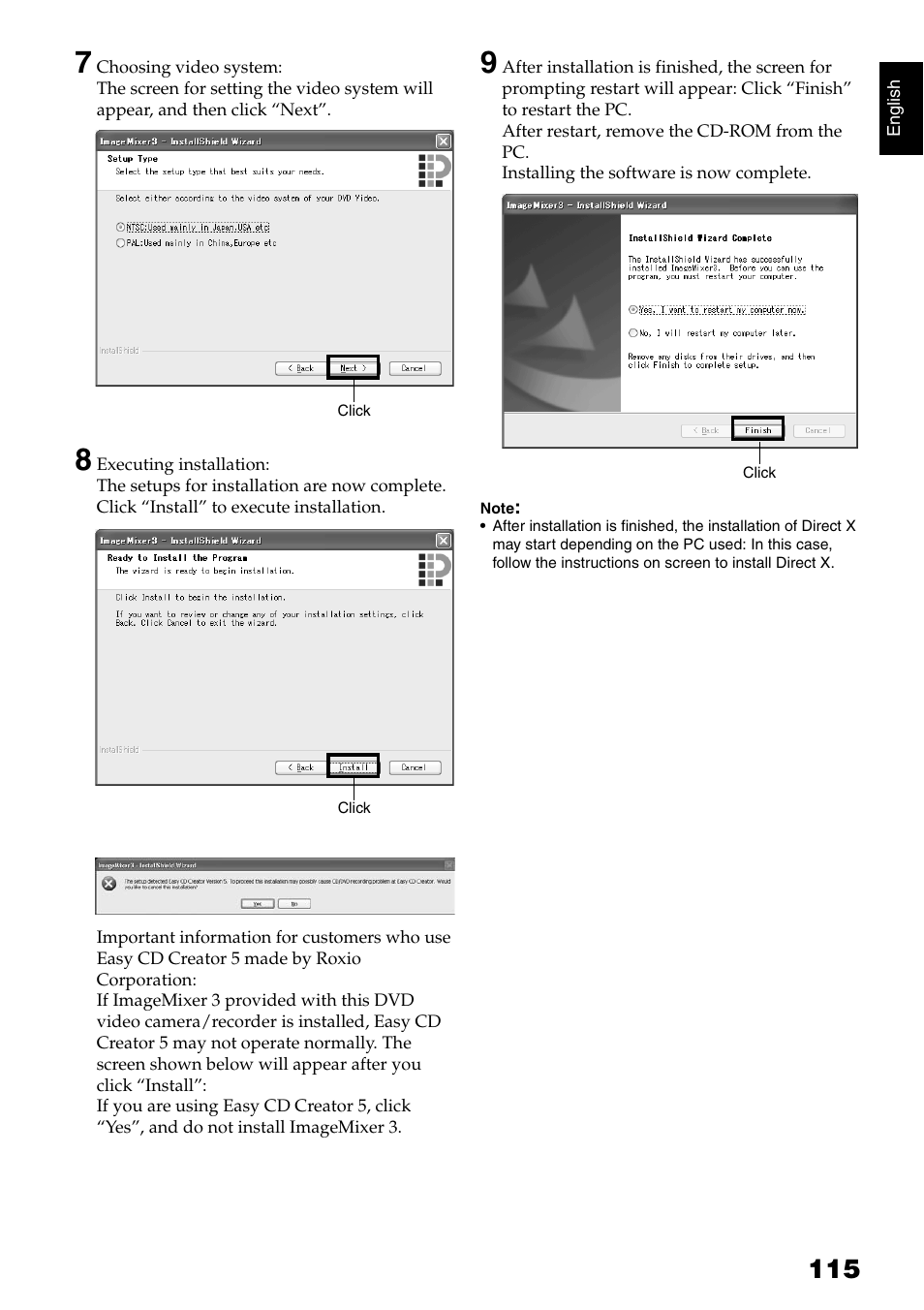 Hitachi DZ-B35A User Manual | Page 115 / 167