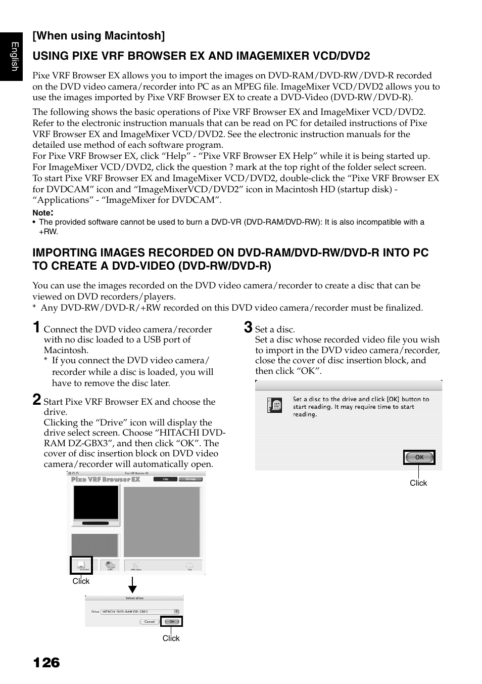 Hitachi DZ-B35A User Manual | Page 126 / 167