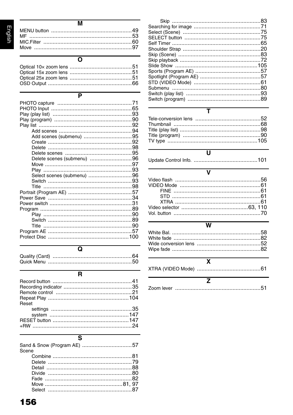 Hitachi DZ-B35A User Manual | Page 156 / 167