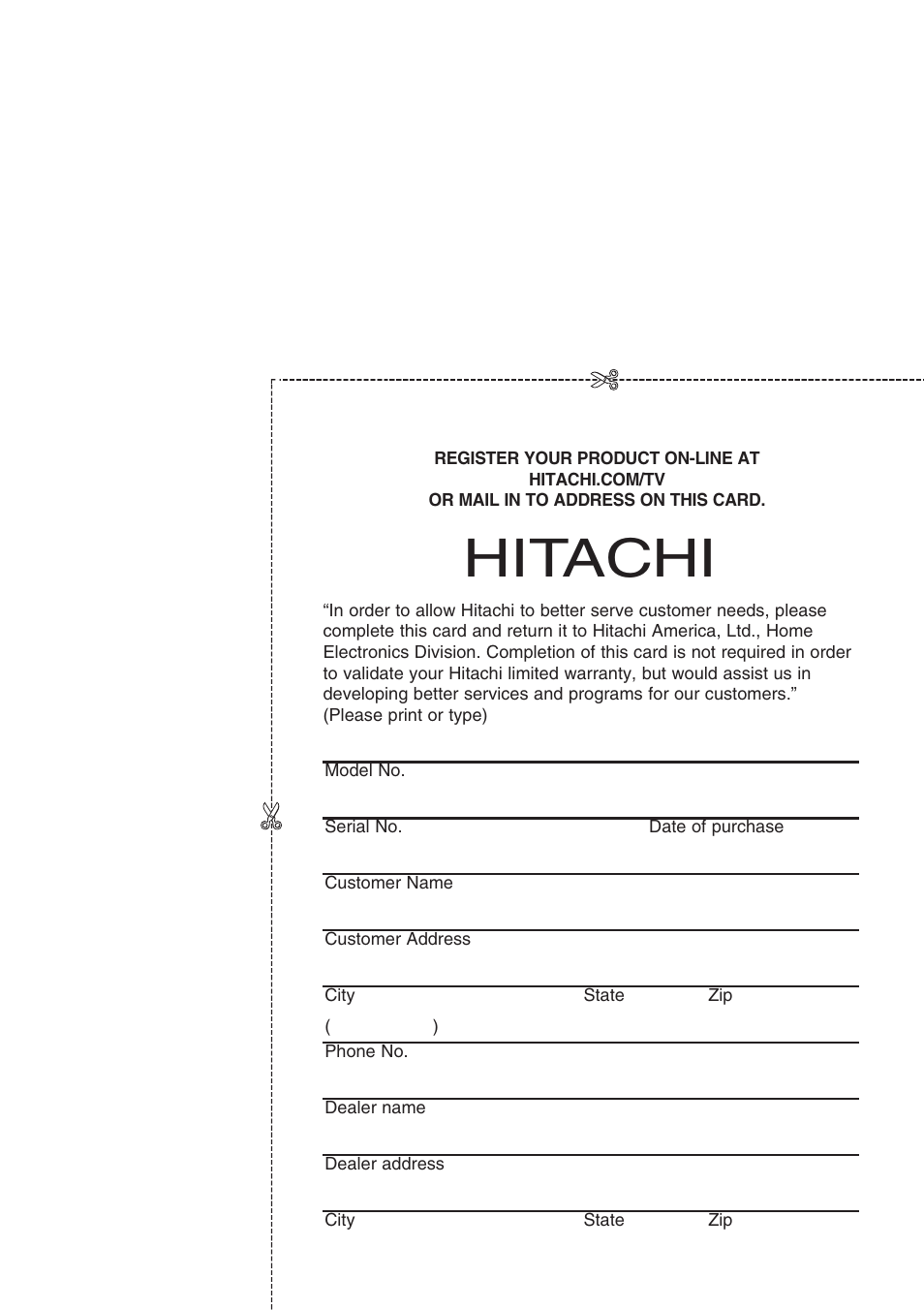 Hitachi | Hitachi DZ-B35A User Manual | Page 161 / 167
