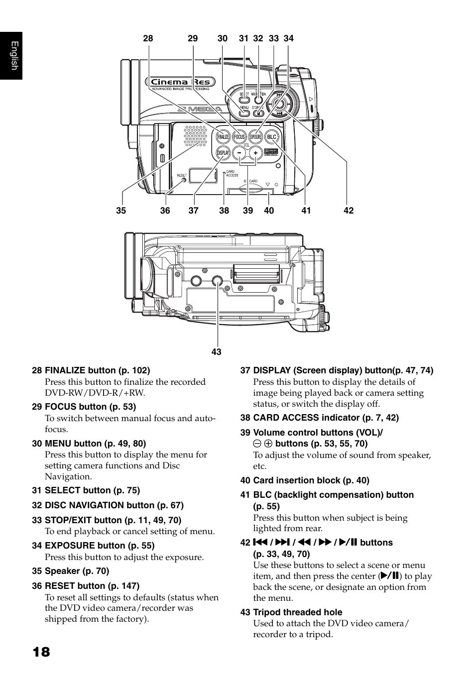 Hitachi DZ-B35A User Manual | Page 18 / 167