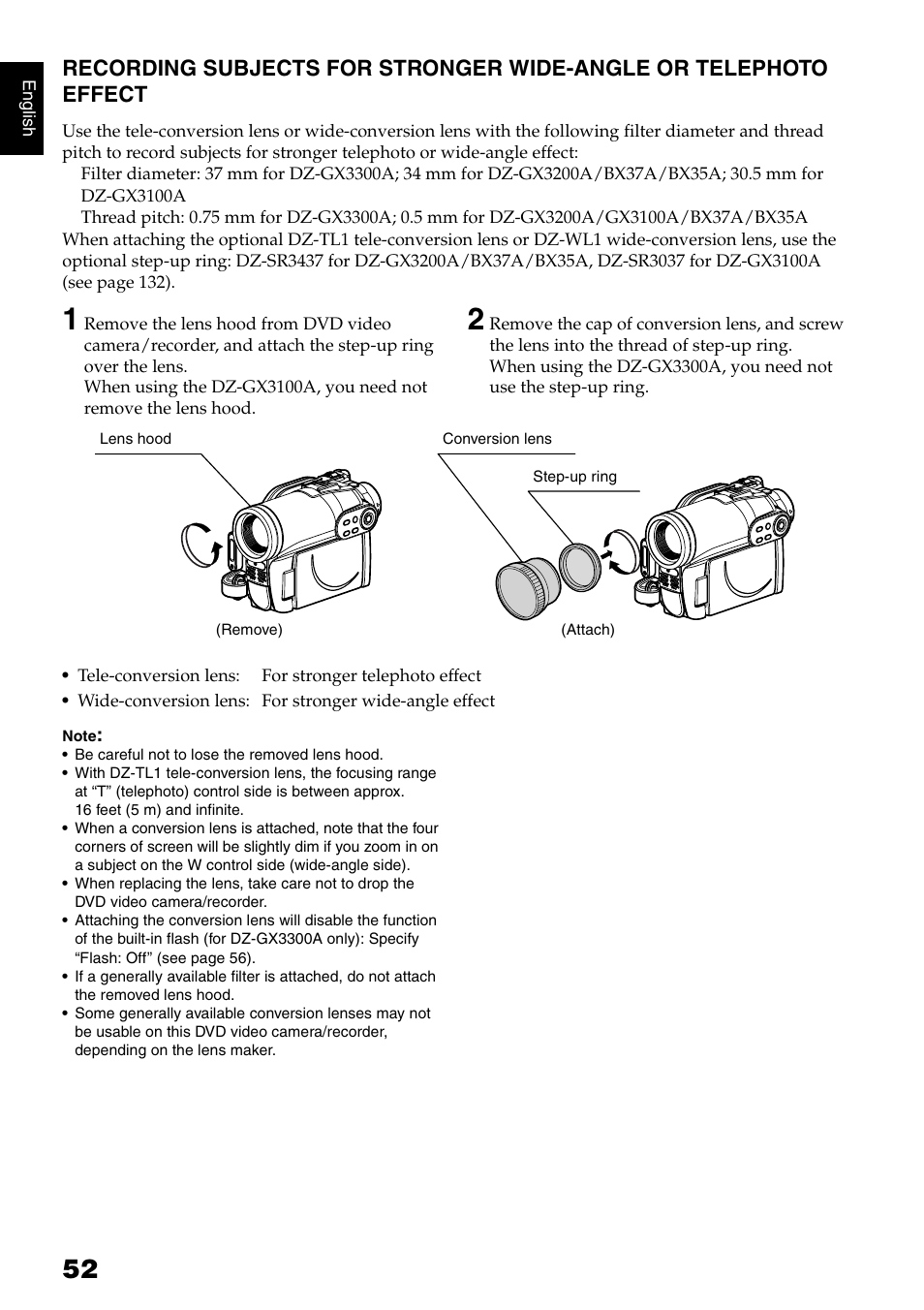 Hitachi DZ-B35A User Manual | Page 52 / 167