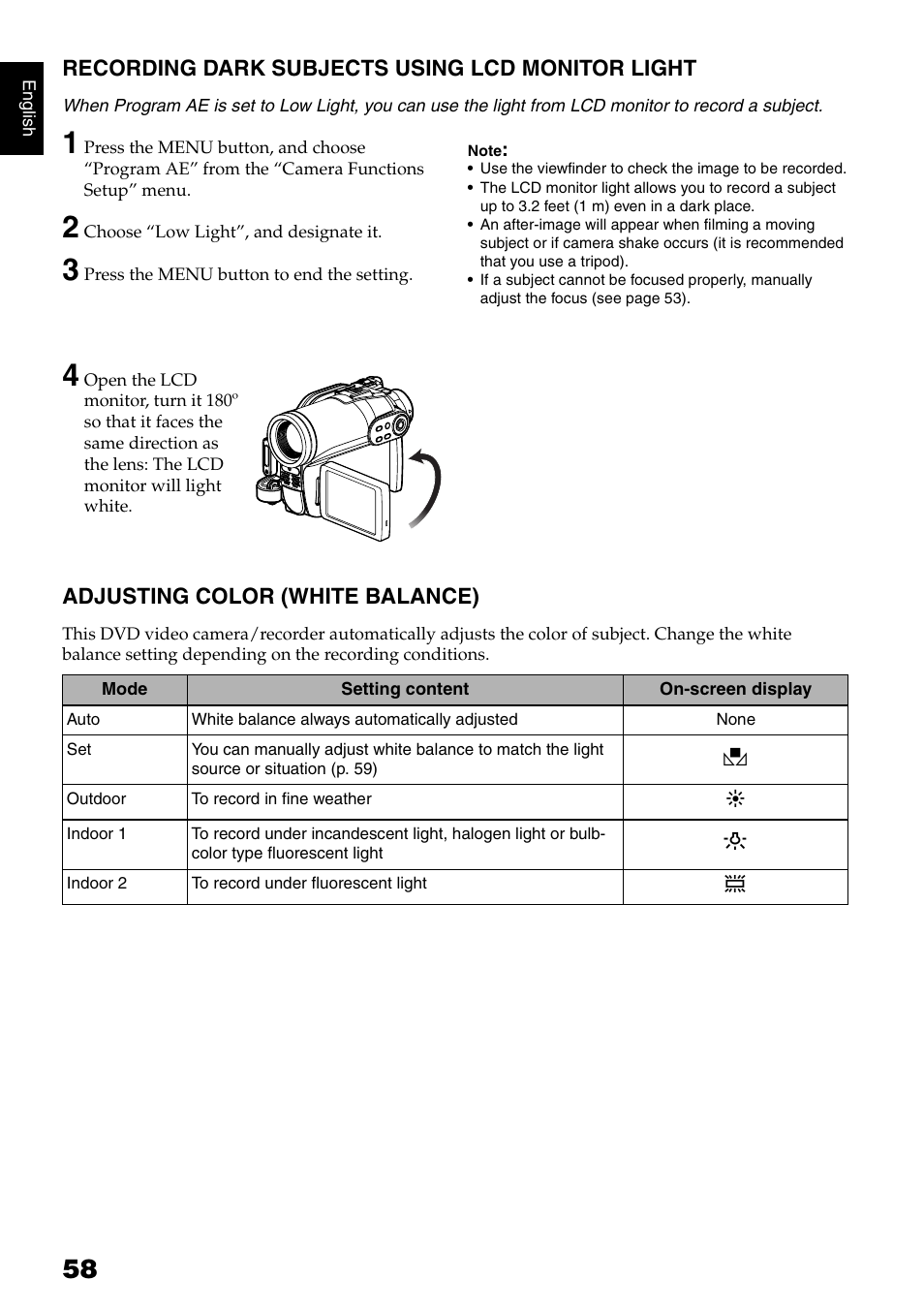 Hitachi DZ-B35A User Manual | Page 58 / 167