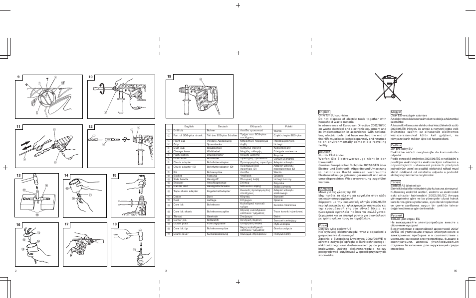 Hitachi DH 30PC2 User Manual | Page 3 / 82