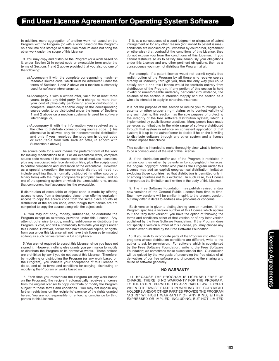 Lic en se a g re em en ts | Hitachi P50X901 User Manual | Page 183 / 192