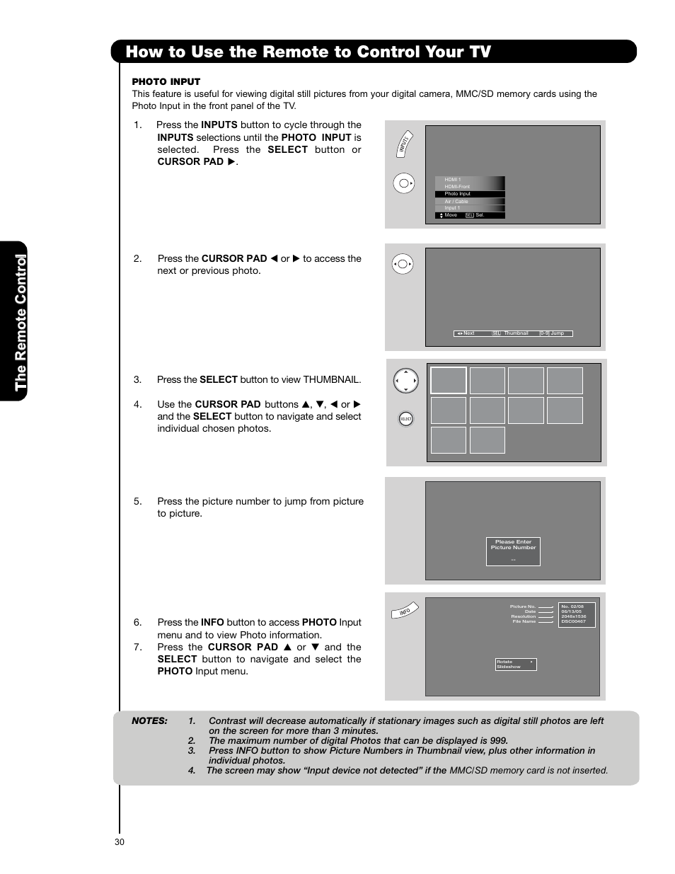 How to use the remote to control your tv | Hitachi P50X901 User Manual | Page 30 / 192