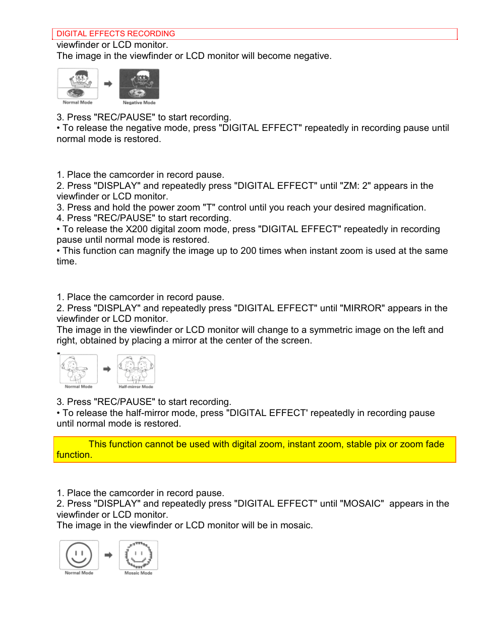 Hitachi VM-8400LA User Manual | Page 38 / 63