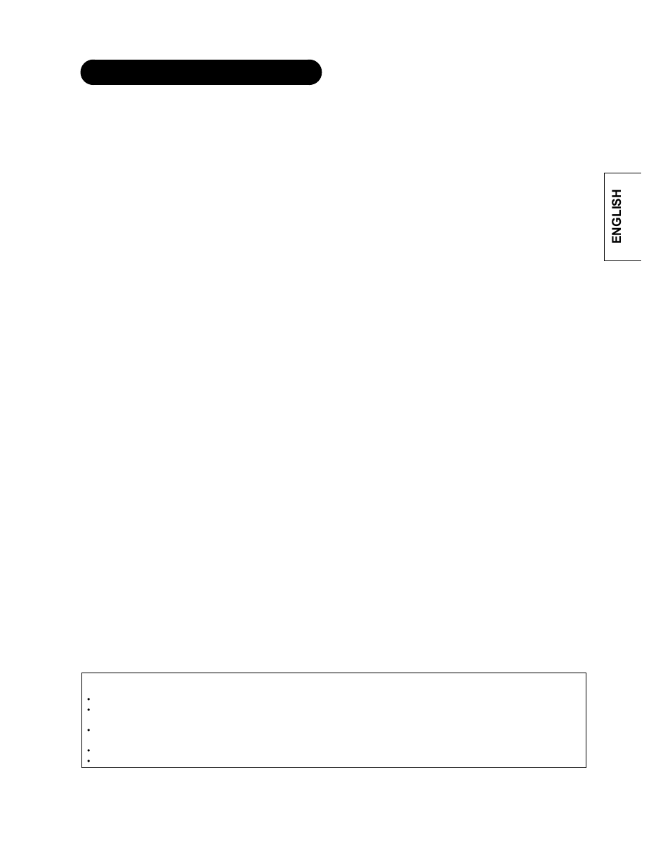 English contents | Hitachi CMP4221 User Manual | Page 5 / 38