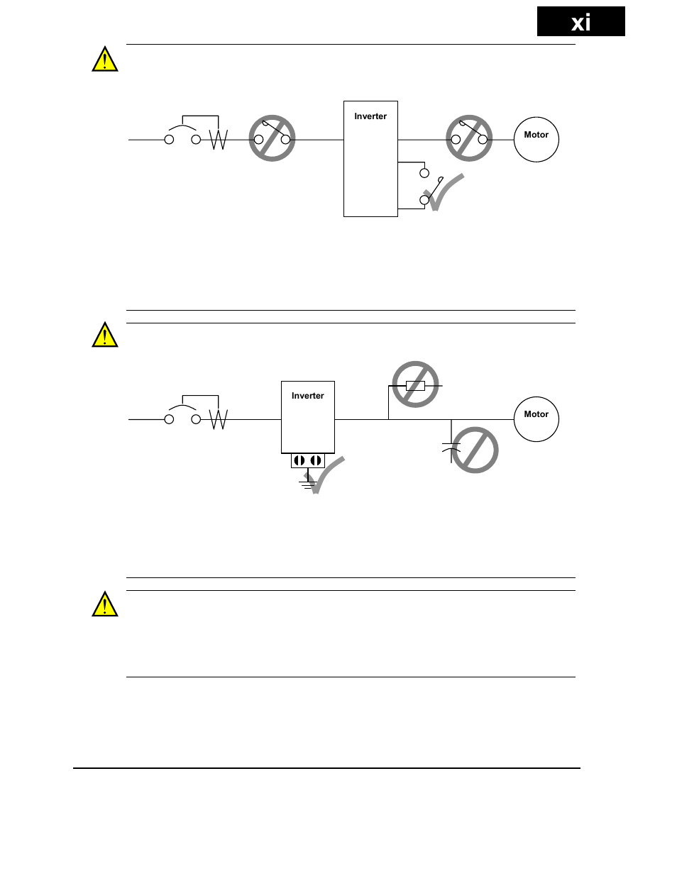 Hitachi X200 Series User Manual | Page 12 / 286