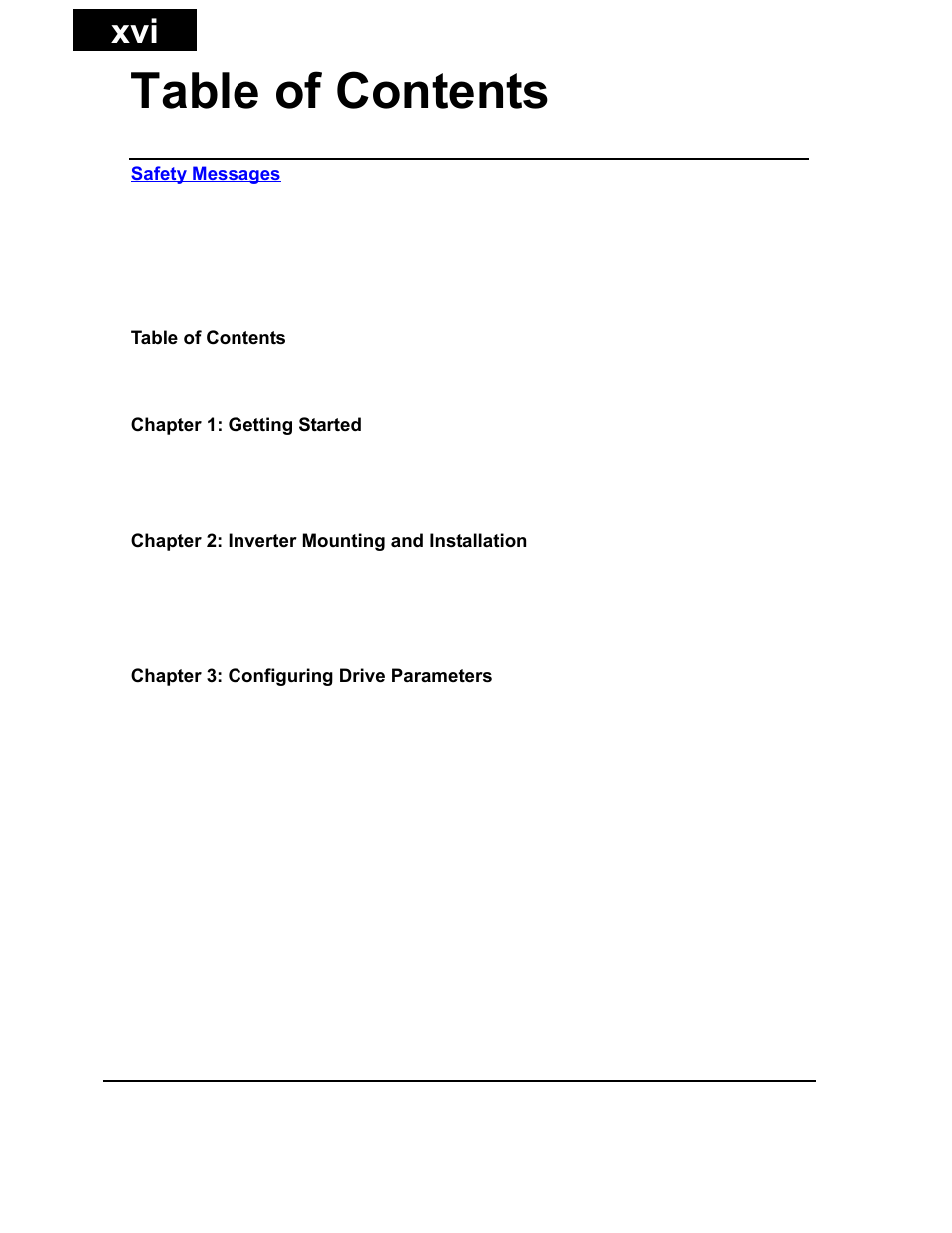 Hitachi X200 Series User Manual | Page 17 / 286