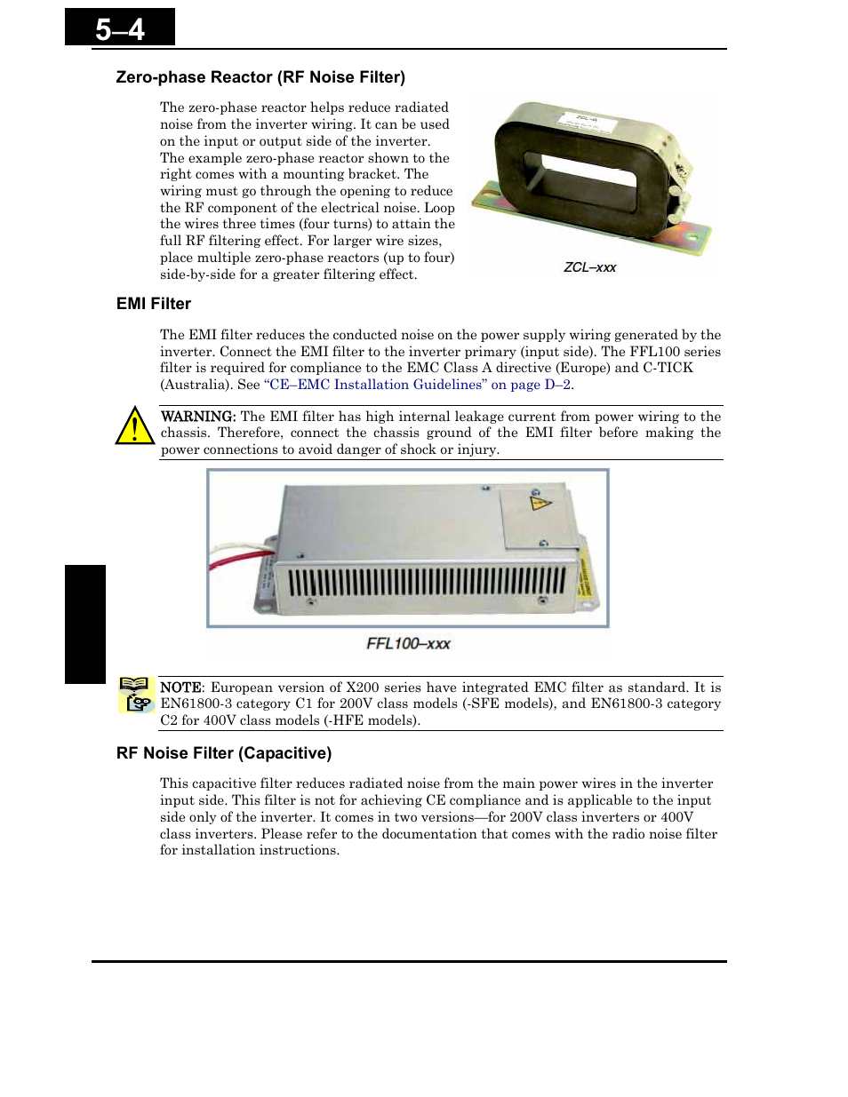 Hitachi X200 Series User Manual | Page 202 / 286