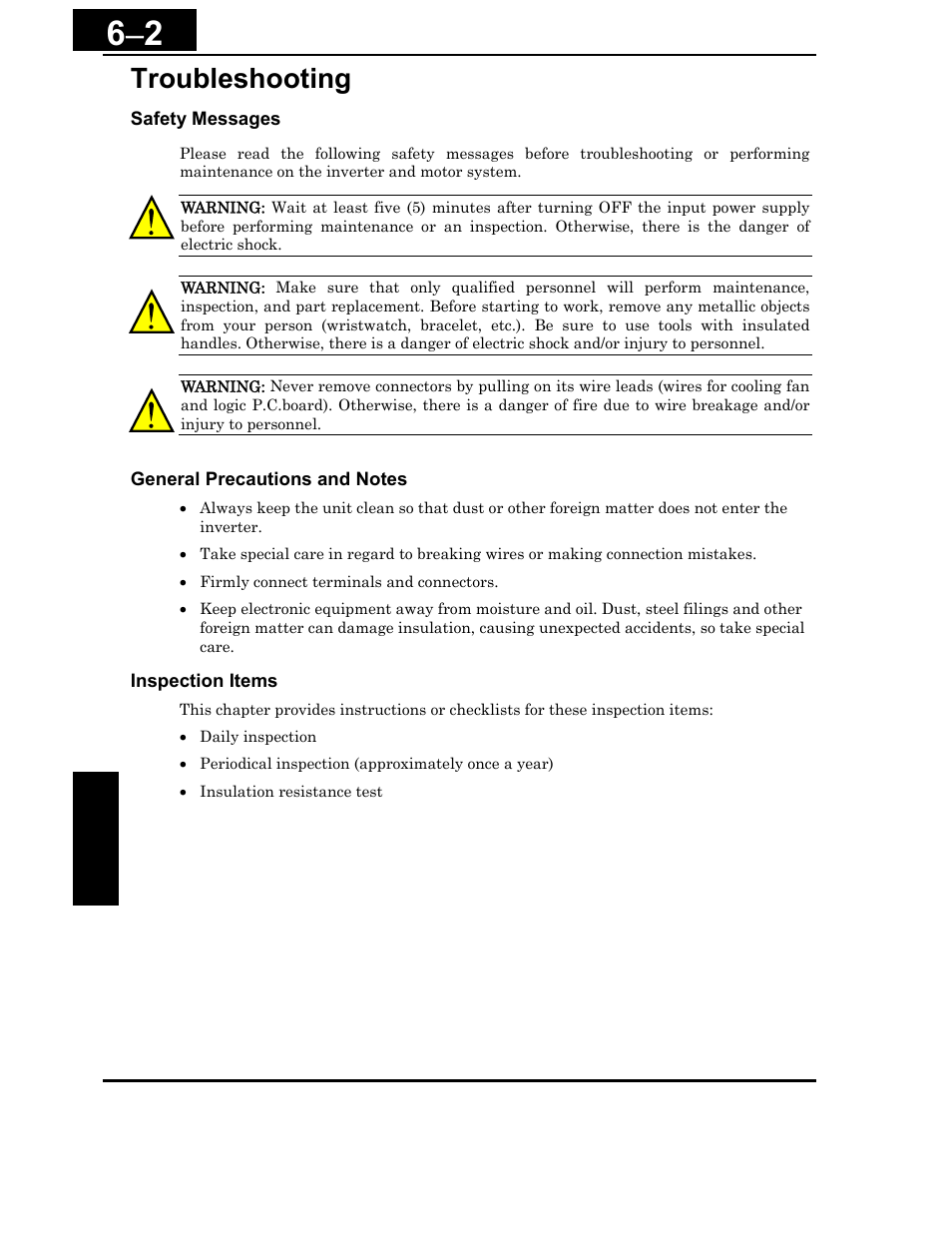 Troubleshooting -2, Troubleshooting | Hitachi X200 Series User Manual | Page 205 / 286