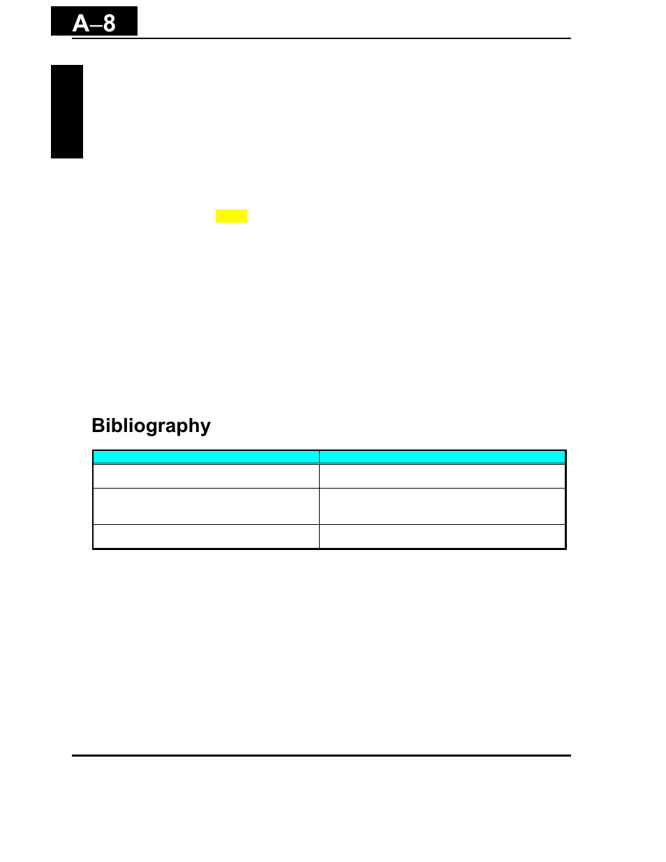 Bibliography, A − 8 | Hitachi X200 Series User Manual | Page 227 / 286