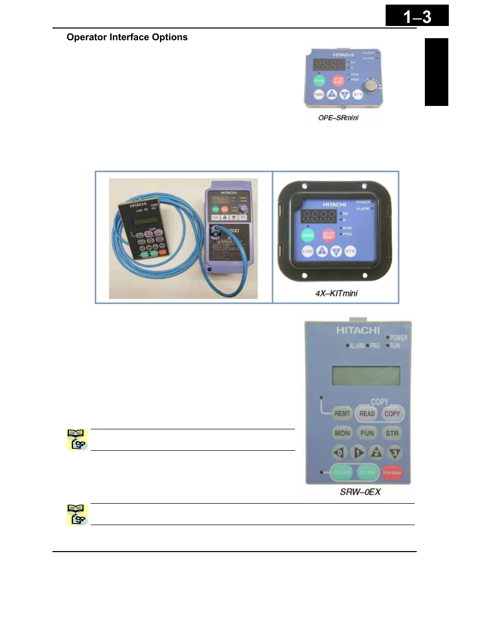 Hitachi X200 Series User Manual | Page 23 / 286
