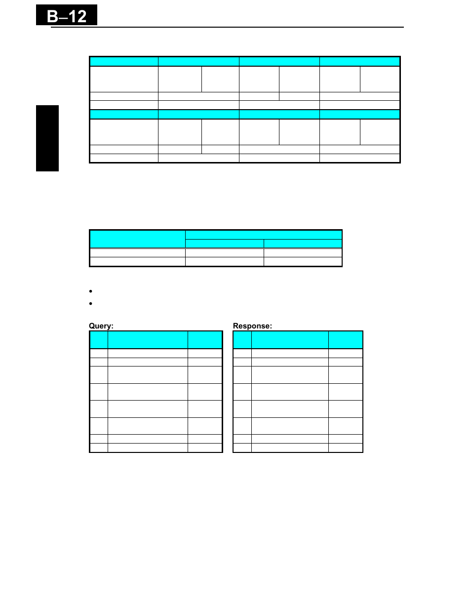 B − 12 | Hitachi X200 Series User Manual | Page 239 / 286