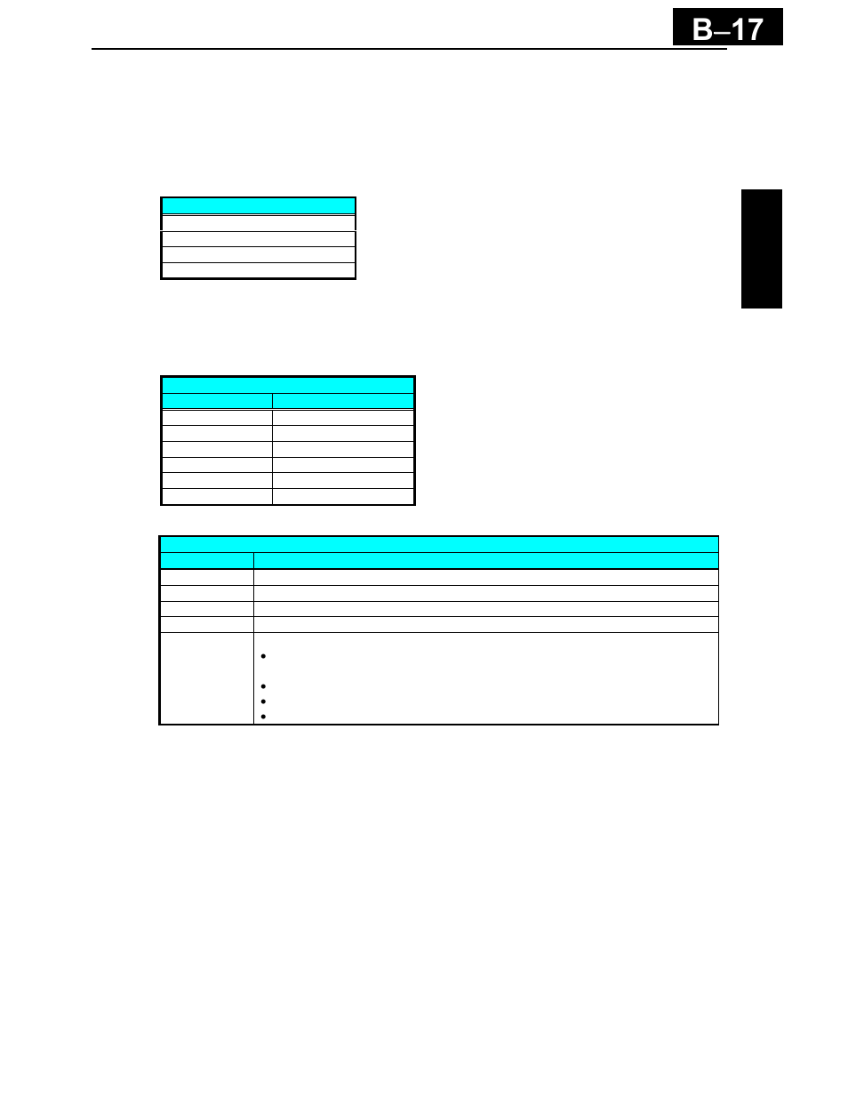 B − 17 | Hitachi X200 Series User Manual | Page 244 / 286