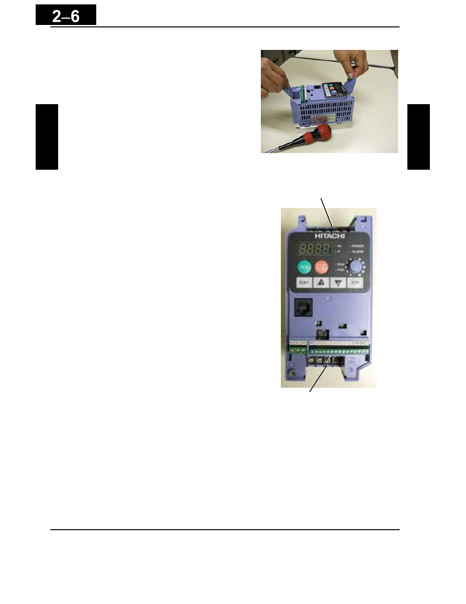 Hitachi X200 Series User Manual | Page 45 / 286