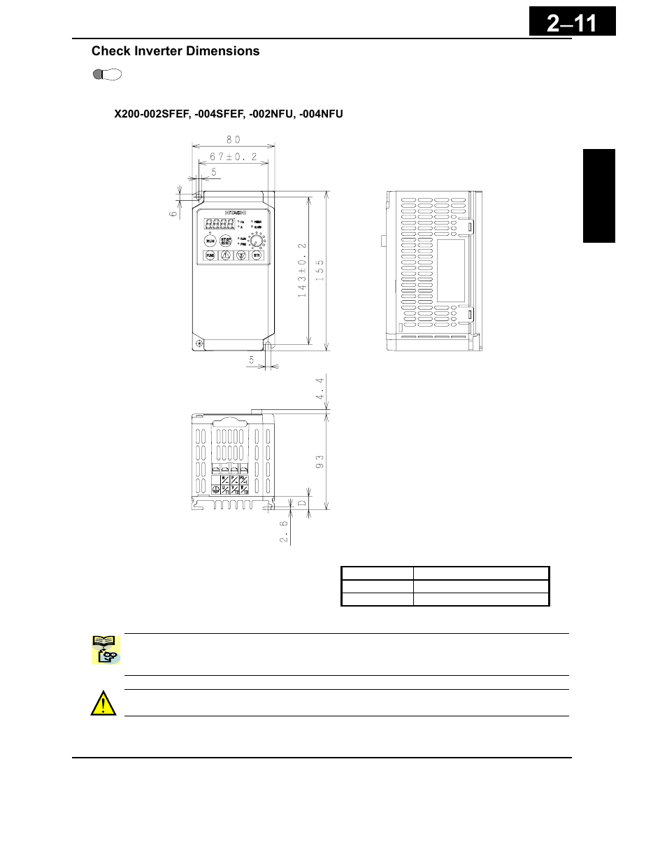Hitachi X200 Series User Manual | Page 50 / 286