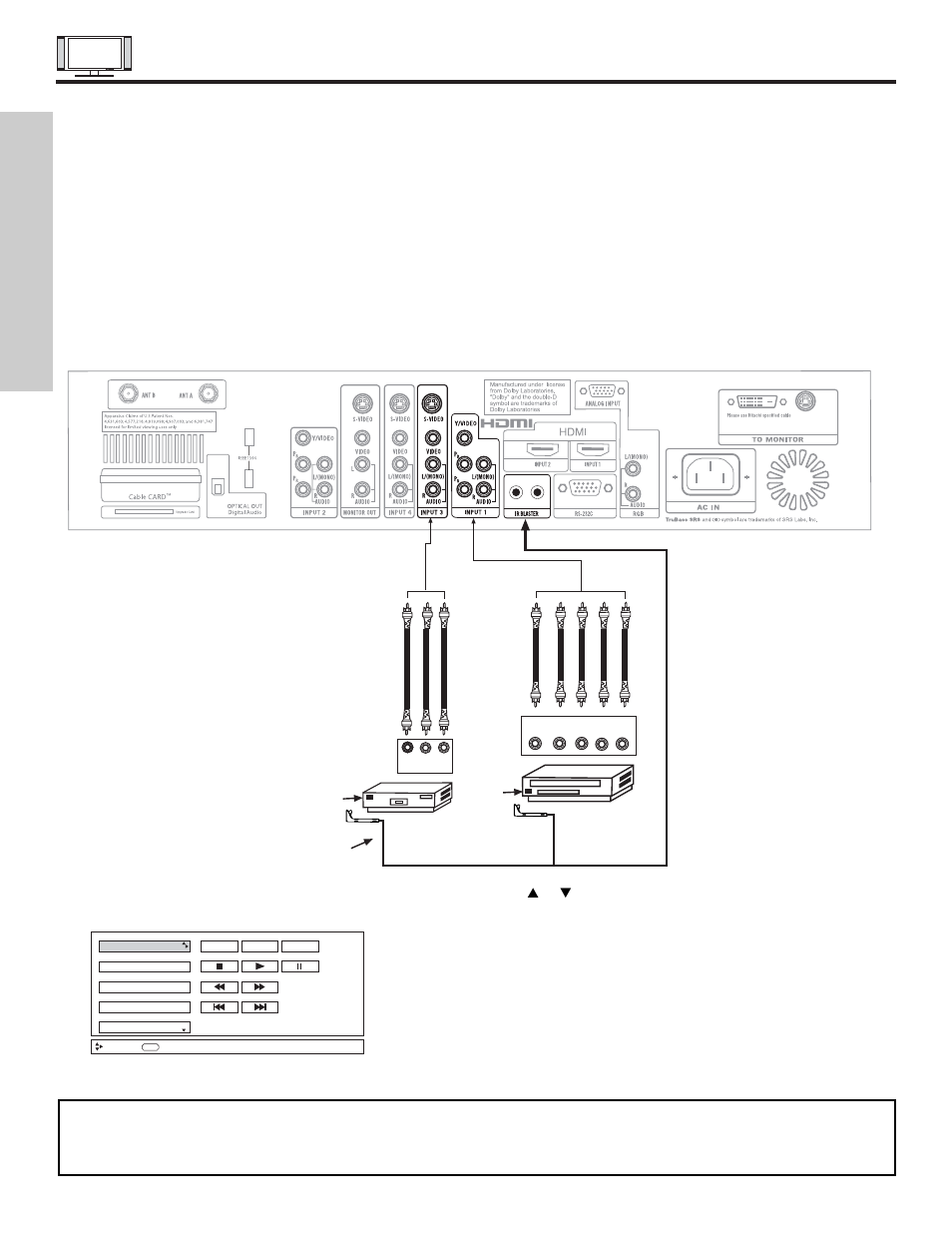 Connecting av network, First time use | Hitachi 42HDX61 User Manual | Page 22 / 100