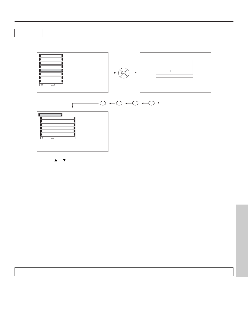 Locks, On-screen displa y | Hitachi 42HDX61 User Manual | Page 63 / 100