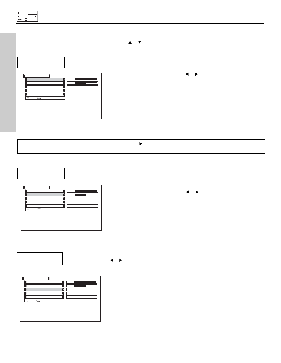 Rgb on screen display, Using the rgb input | Hitachi 42HDX61 User Manual | Page 84 / 100
