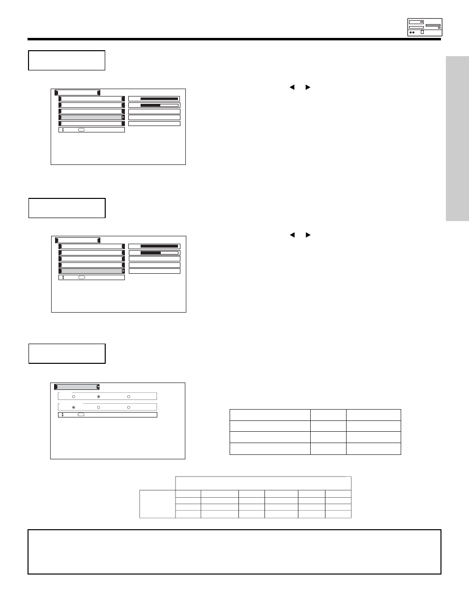 Rgb on screen display, Using the rgb input | Hitachi 42HDX61 User Manual | Page 85 / 100