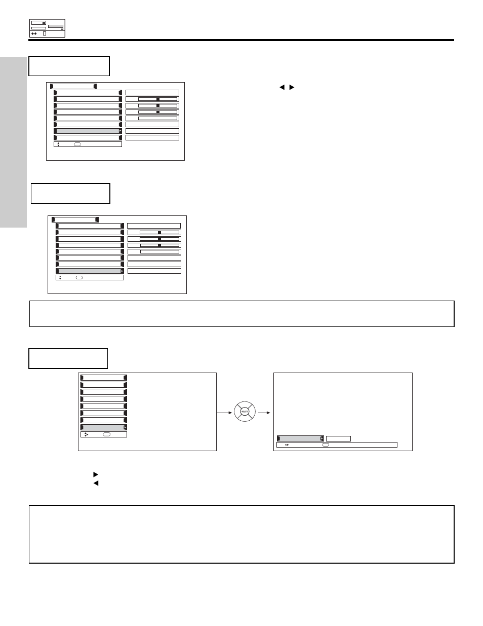 Rgb on screen display, Using the rgb input | Hitachi 42HDX61 User Manual | Page 88 / 100