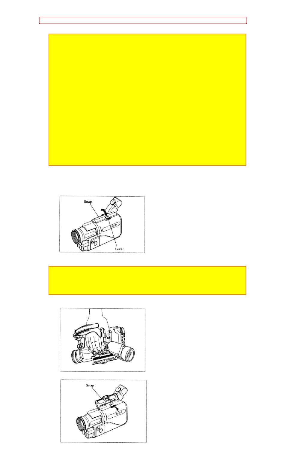 How to open and close the case | Hitachi VM-H81A User Manual | Page 14 / 72