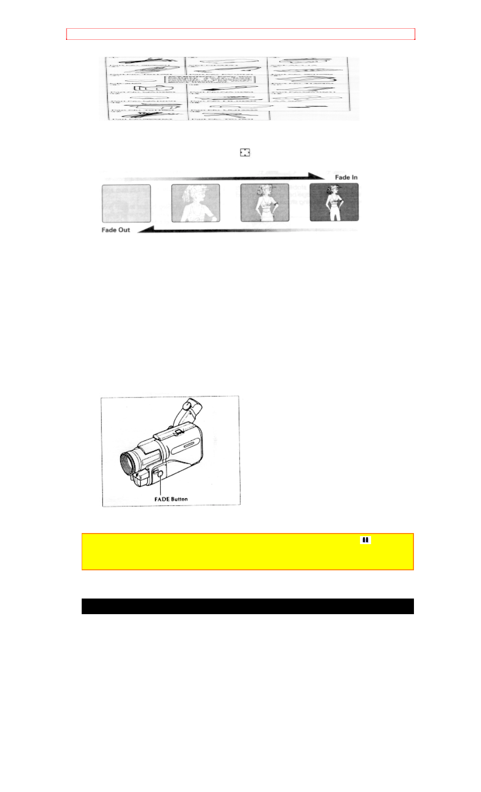 Fading in fading out using instant review | Hitachi VM-H81A User Manual | Page 46 / 72