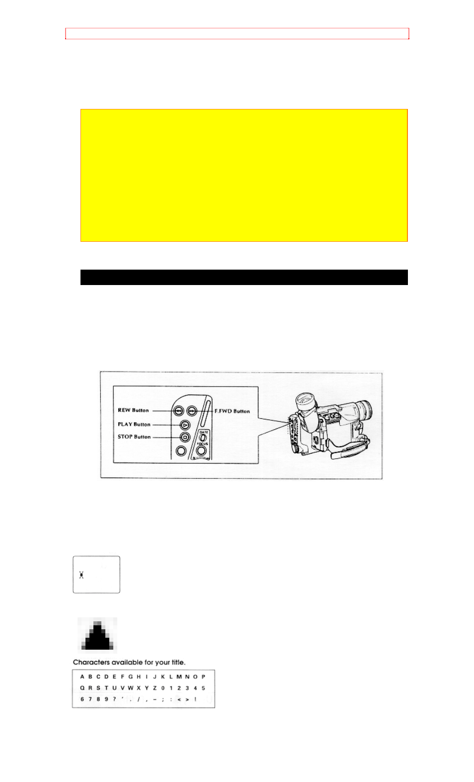 Creating and recording a title creating a title | Hitachi VM-H81A User Manual | Page 49 / 72